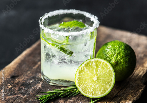 Lime soda drink photo