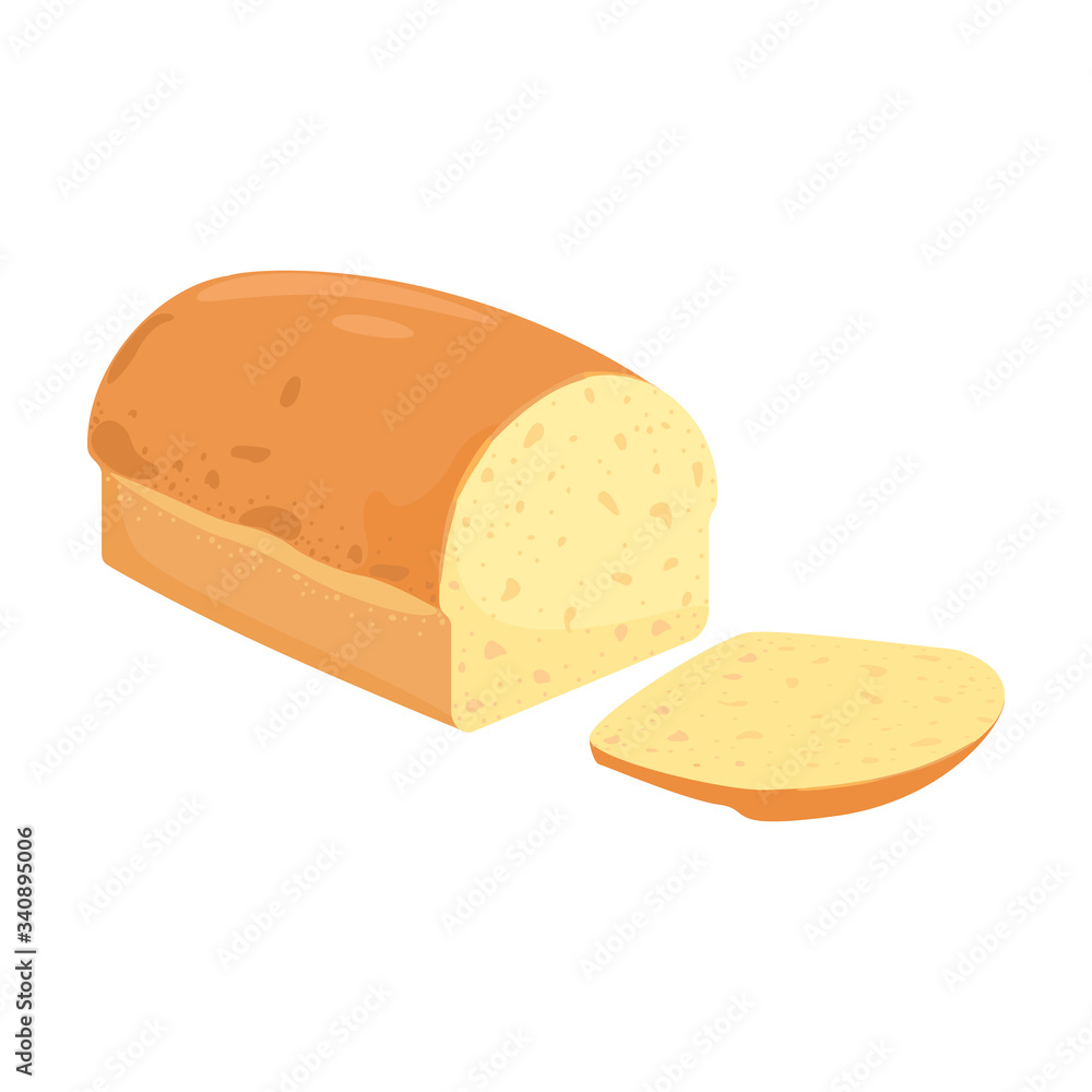 Bread vector icon.Cartoon vector icon isolated on white background bread. Bread vector icon.Cartoon vector icon isolated on white background bread.