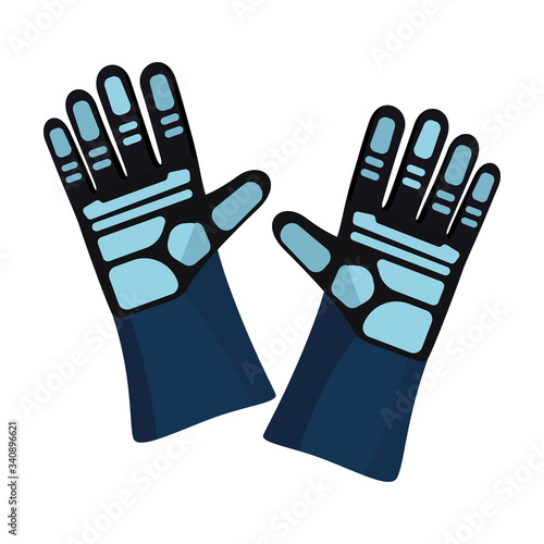 Sport glove vector icon.Cartoon vector icon isolated on white background sport glove.