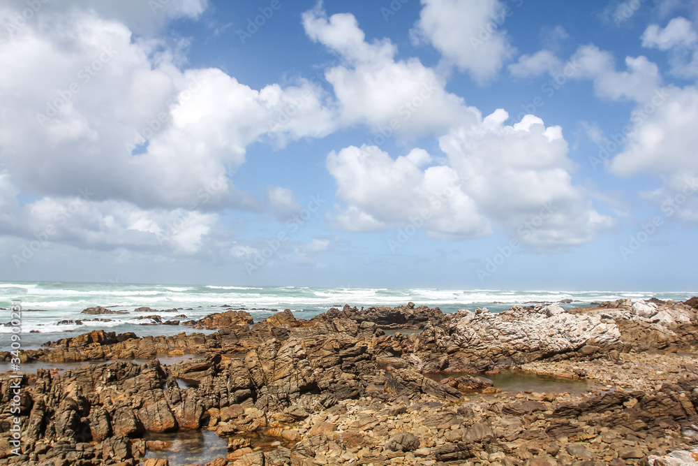 Cape Agulhas, the sourthern most tip of Africa and where the two oceans meet