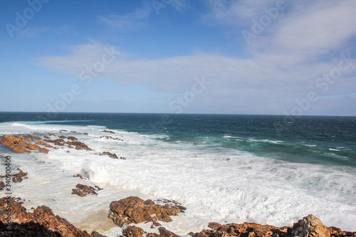 Cape Agulhas, the sourthern most tip of Africa and where the two oceans meet