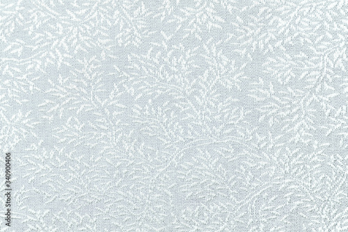 Embroidered fabric background