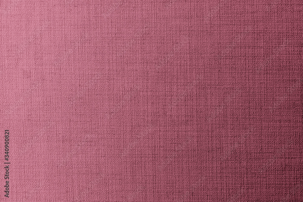 Fototapeta premium Weaved pink linen fabric