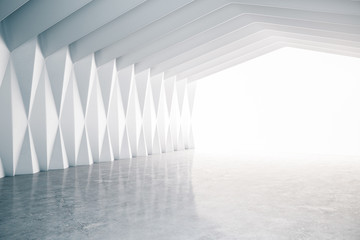 Gallery hall interior