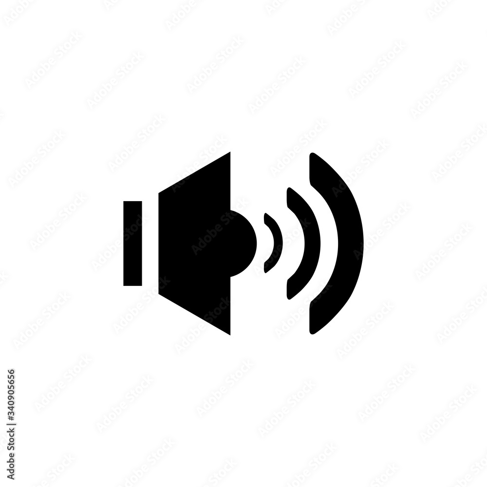 Sound Icon Vector Design Template Sound Icon Vector Design Template