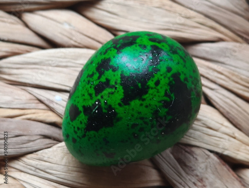 green easter egg