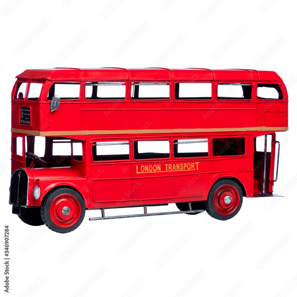 london red bus toy