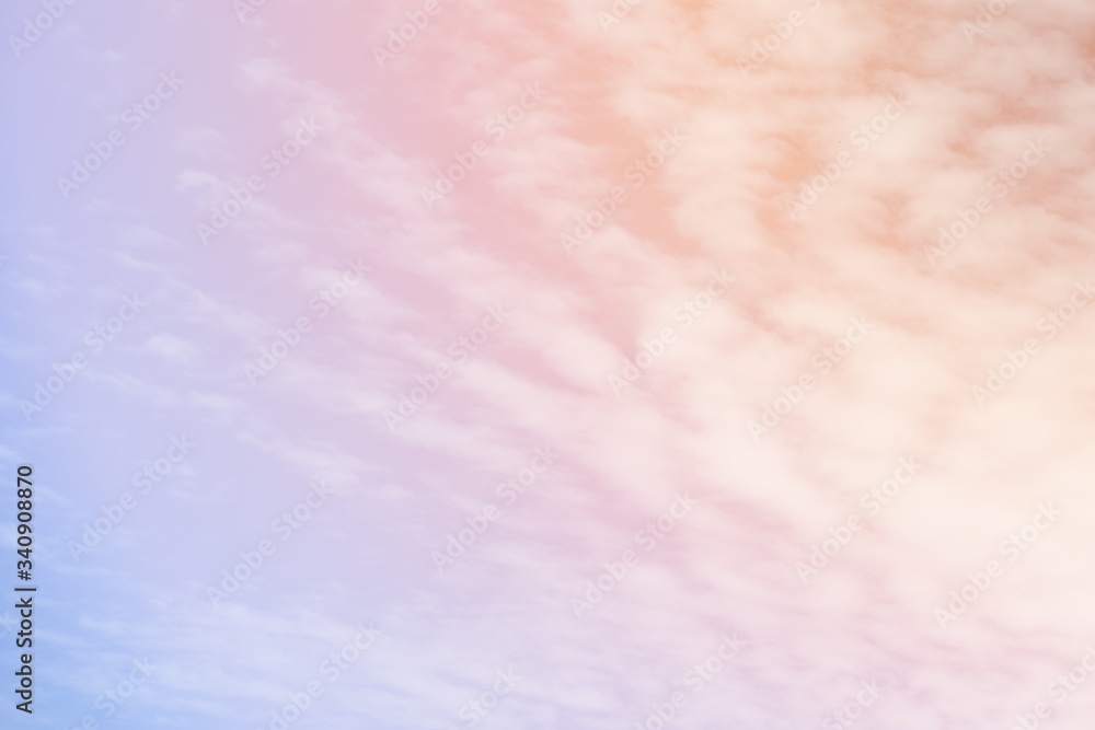 Fototapeta premium cloud background with a pastel colour
