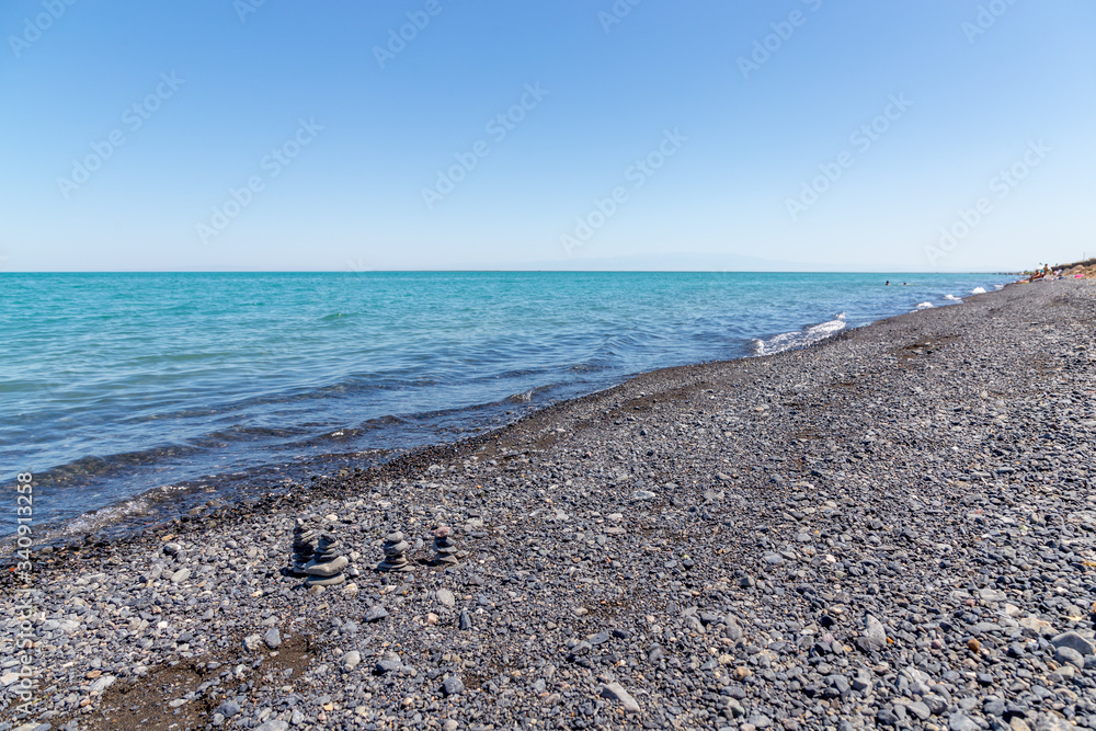 Alakol lake. It is a healing lake in Kazakhstan. Akshi and Kotkuma resorts, Almaty region, Kazakhstan Republic. Alakol lake. It is a healing lake in Kazakhstan. Akshi and Kotkuma resorts, Almaty region, Kazakhstan Republic.