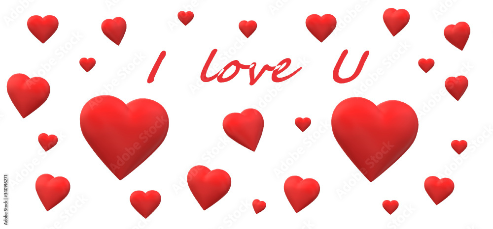 valentine card with heart