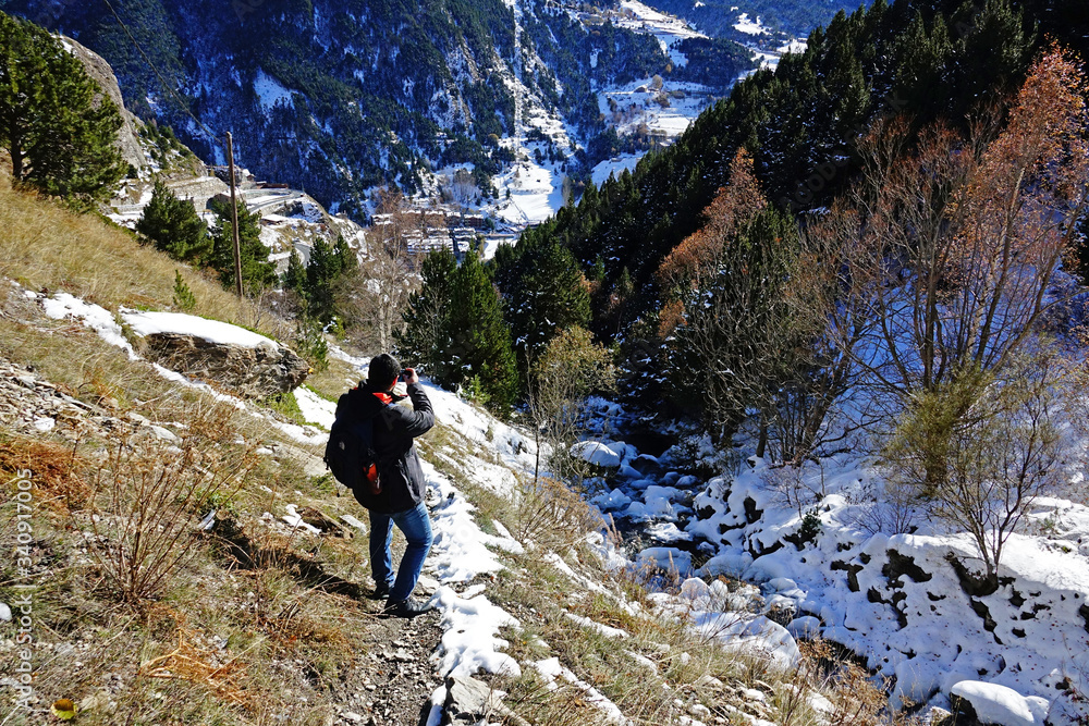 Trekking en las montañas de Andorra