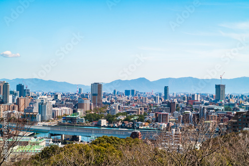 福岡市愛宕神社からの眺望 © doraneko777