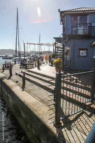 The sights of Kynsna on the Garden Route in South Africa
