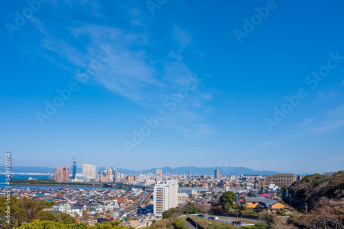 福岡市愛宕神社からの眺望