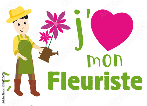 J'aime mon fleuriste