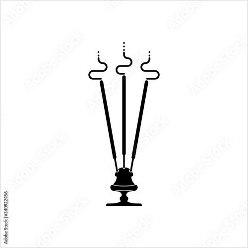 Incense Icon, Aromatic Smoke Fragrance Incense Icon