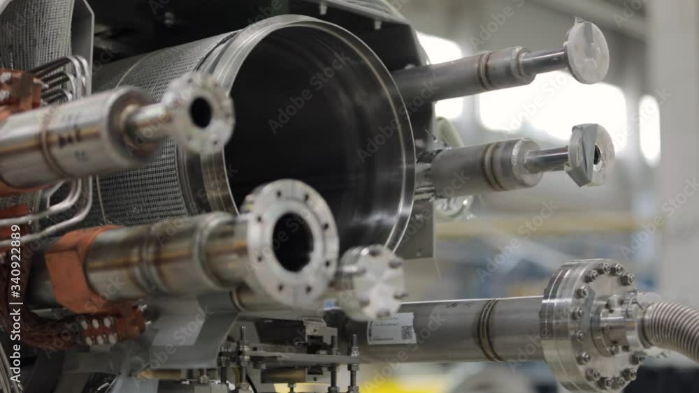 Particles Accelerator machine in laboratory Particles Accelerator machine in laboratory