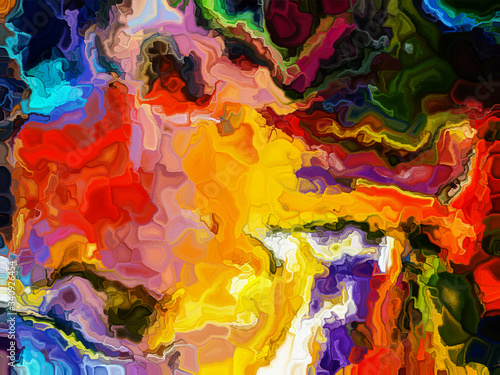 Colorful Watercolor Paint