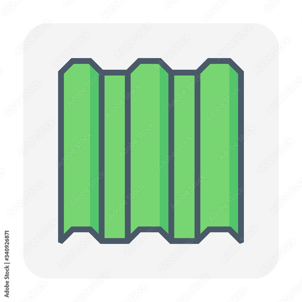 Obraz premium roofing material icon
