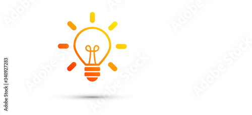 lampadina, idea, colori, creatività, idee	
