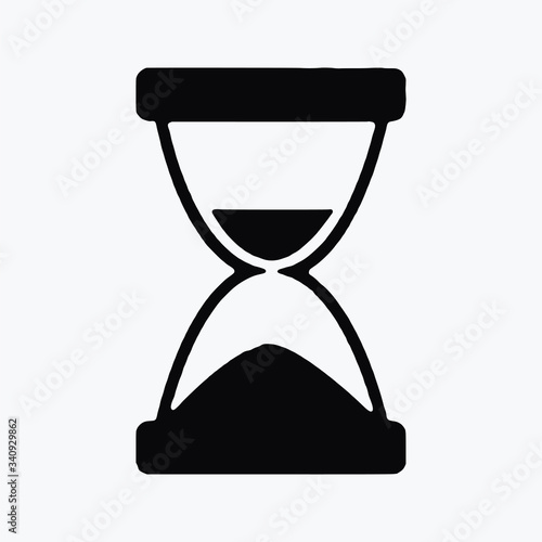 send watch single vector icon symbol