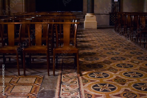 Foto interior of a church