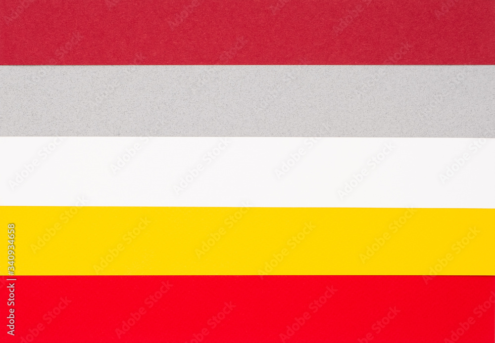 Background of colored paper stripes Background of colored paper stripes