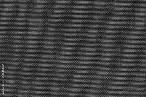 Black fabric textile textured background