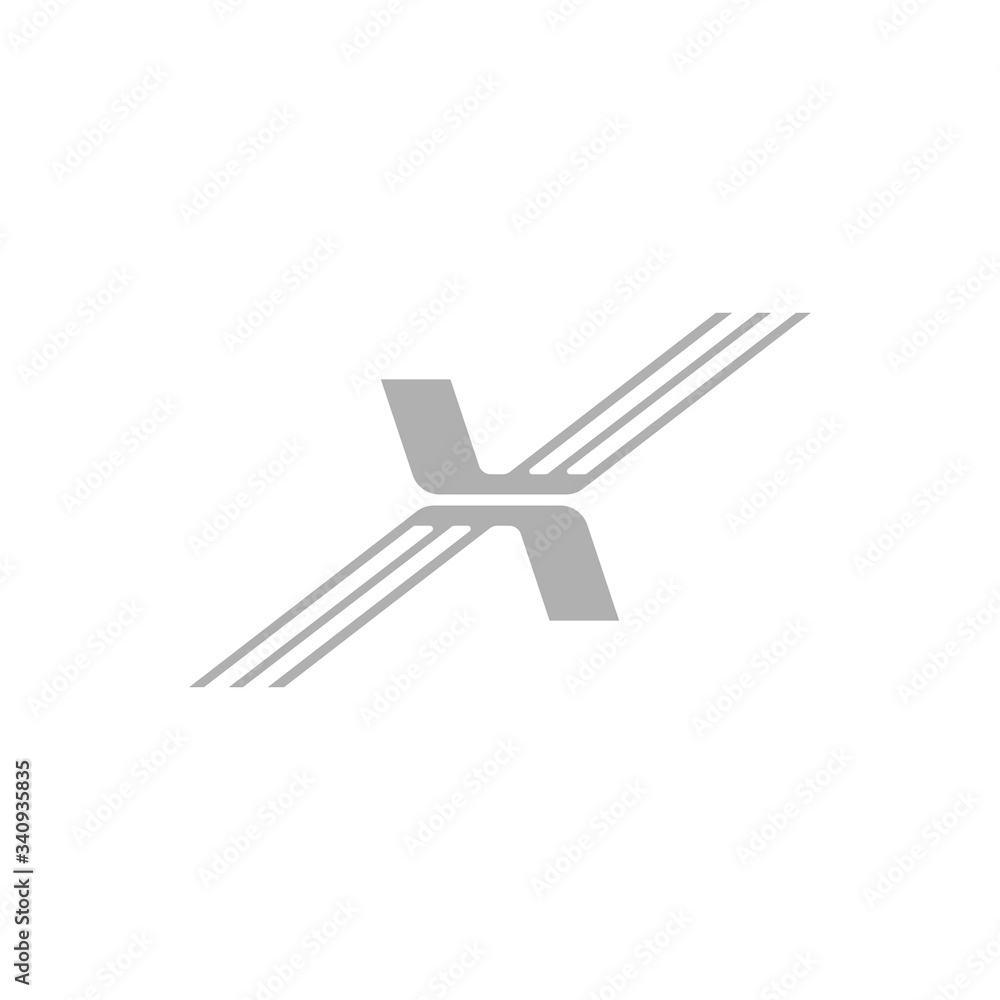 Letter X logo icon design template elements. Letter X logo icon design template elements.