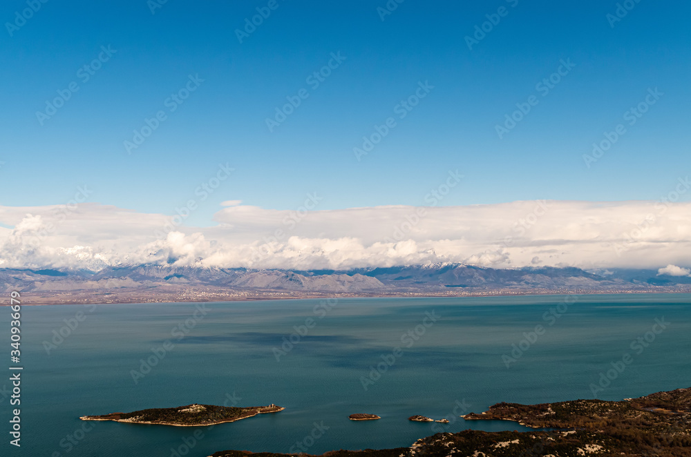 View of the Lake Skadar, Montenegro