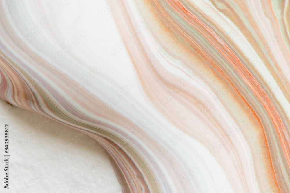 Mixed orange fluid paint Mixed orange fluid paint