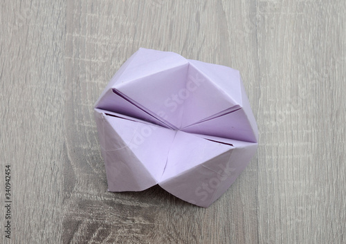 Paper Fortune Teller close up photo