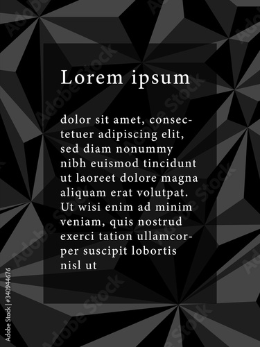 Black and white crumpled pa...