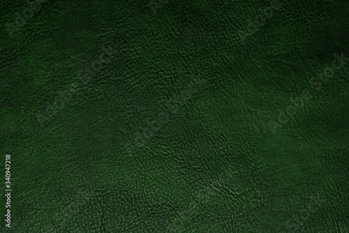 green leather texture, use for backgrounds