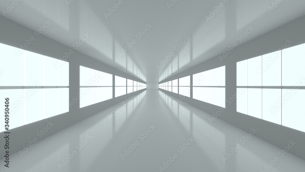 3d render white clean empty room abstract background 3d render white clean empty room abstract background