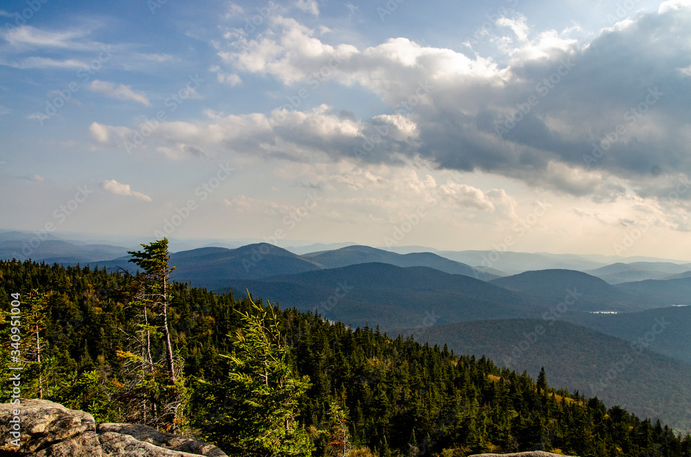 Obraz premium mountain landscape with blue sky