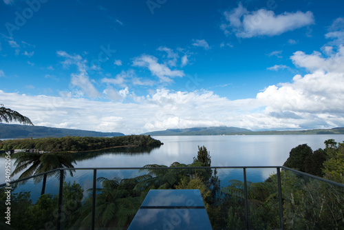 Lake Tarawera, Rotorua, New Zealand photo