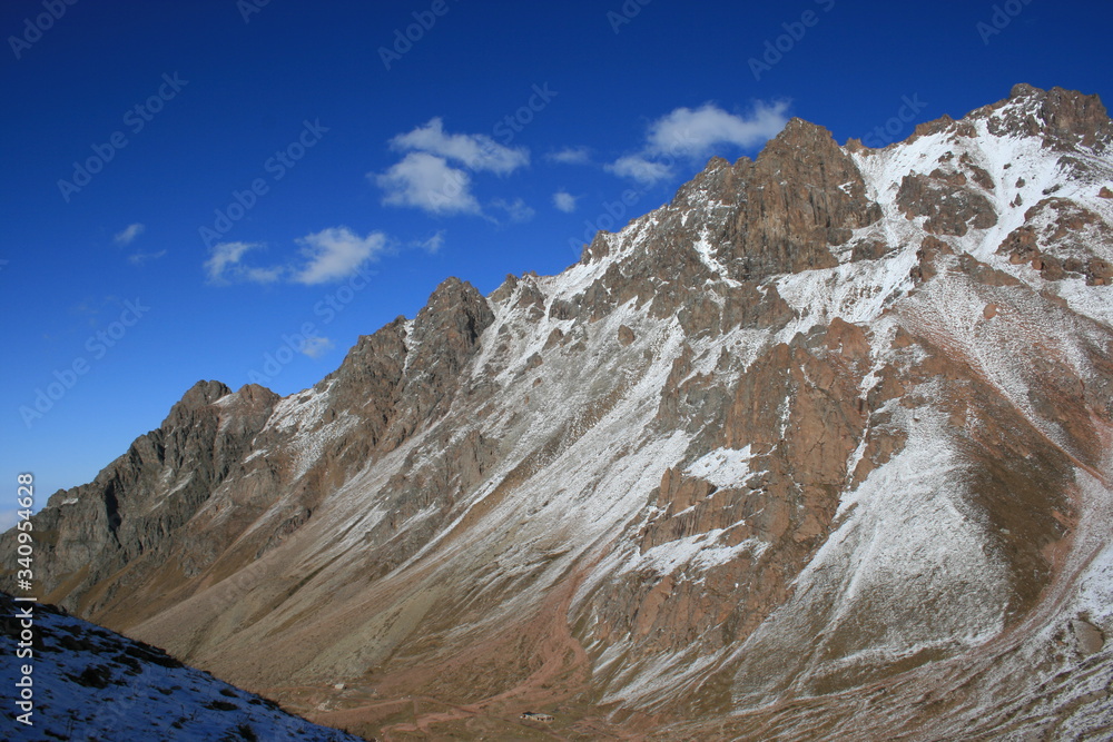 Tien Shen mountains in Almaty Kazakhstan