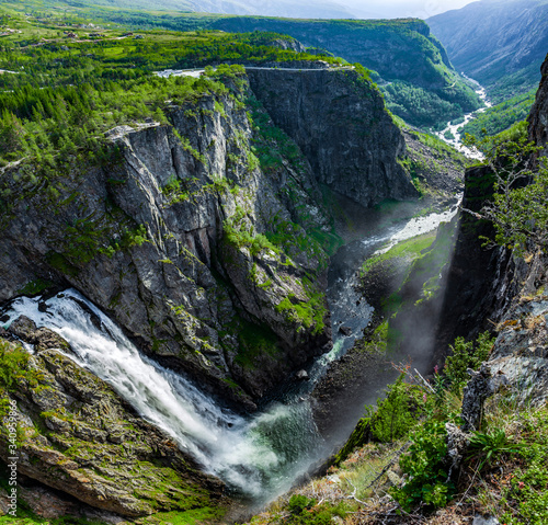 Vøringfossen Wasserfall in Norwegen, Scandinavien