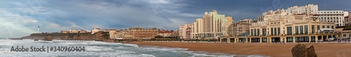 Biarritz under the storm