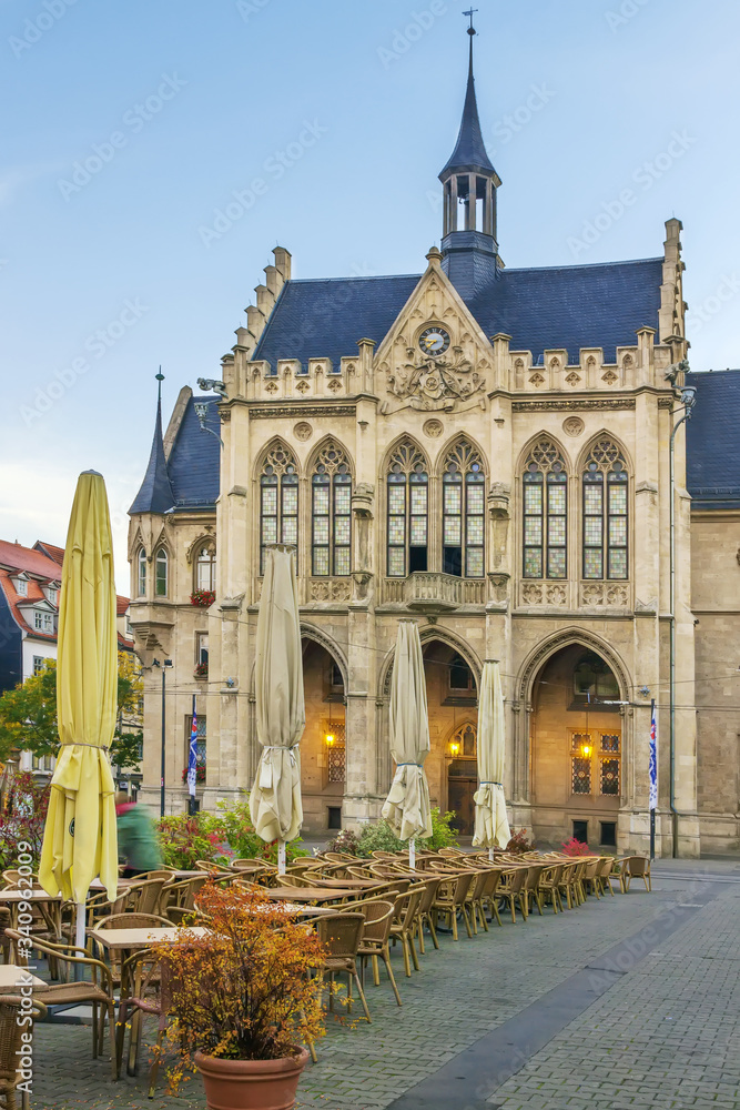 Town hall of Erfurt, Germany