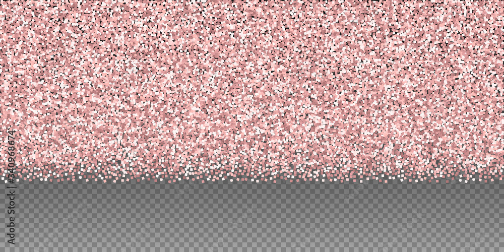 Fototapeta premium Pink gold glitter luxury sparkling confetti. Scatt