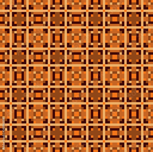 seamless geometric squares, pixel texture