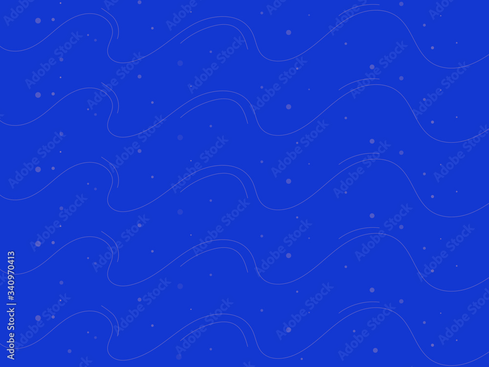 blue background with wavy lines and circles blue background with wavy lines and circles