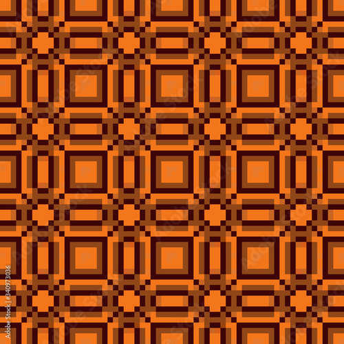 seamless geometric squares, pixel texture