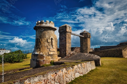 Castillo de San Cristobal is designated as UNESCO World Heritage Site since 1983. photo