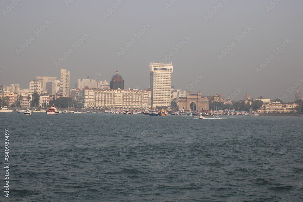 Gateway of India located in Colaba, Mumbai. Really nice place to visit with family and friends. You can take ferry rides in the sea and also rides for Elephanta Caves is available from here. Enjoy str