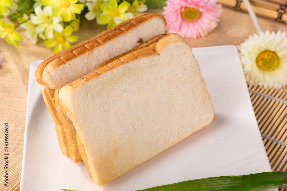 A slice of bread A slice of bread