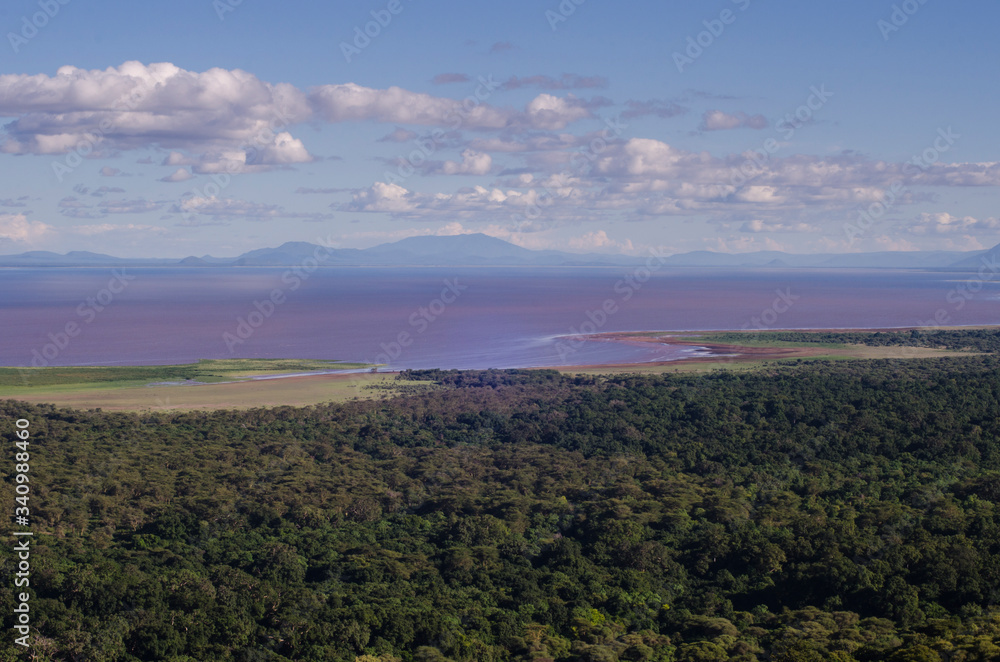 Lake Manyara in Tanzania, Africa