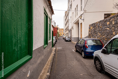 Narrow streets in La Orotava  Tenerife